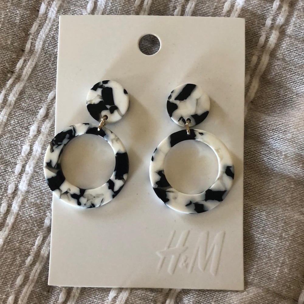 Marble Earrings